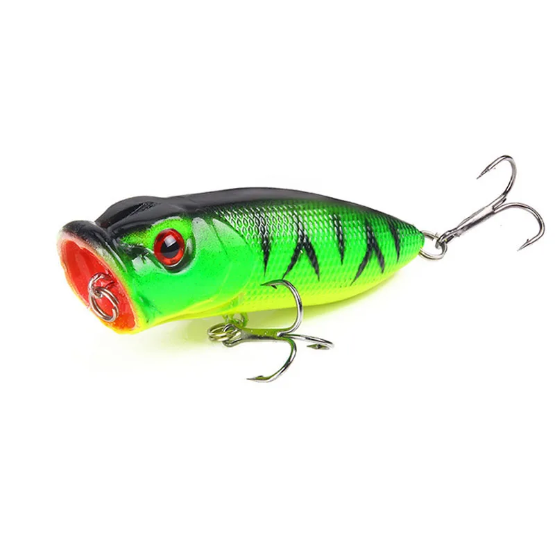 1 PC Fishing Lure Popper Floating Hard Bait Artificial Chatterbait 6.5cm 11.8g Steel Beads Fishing Lure Perch Pesca Fishing Hook - Image 2